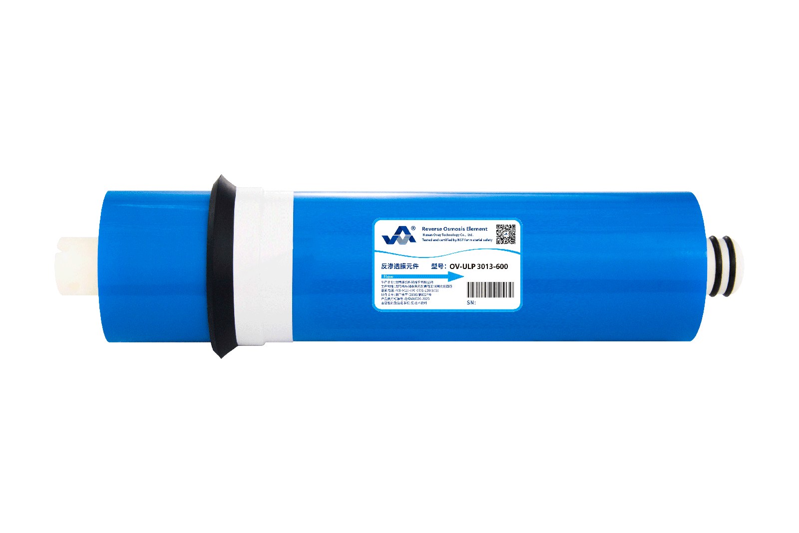 OVAY 3013 high-flow commercial RO membrane